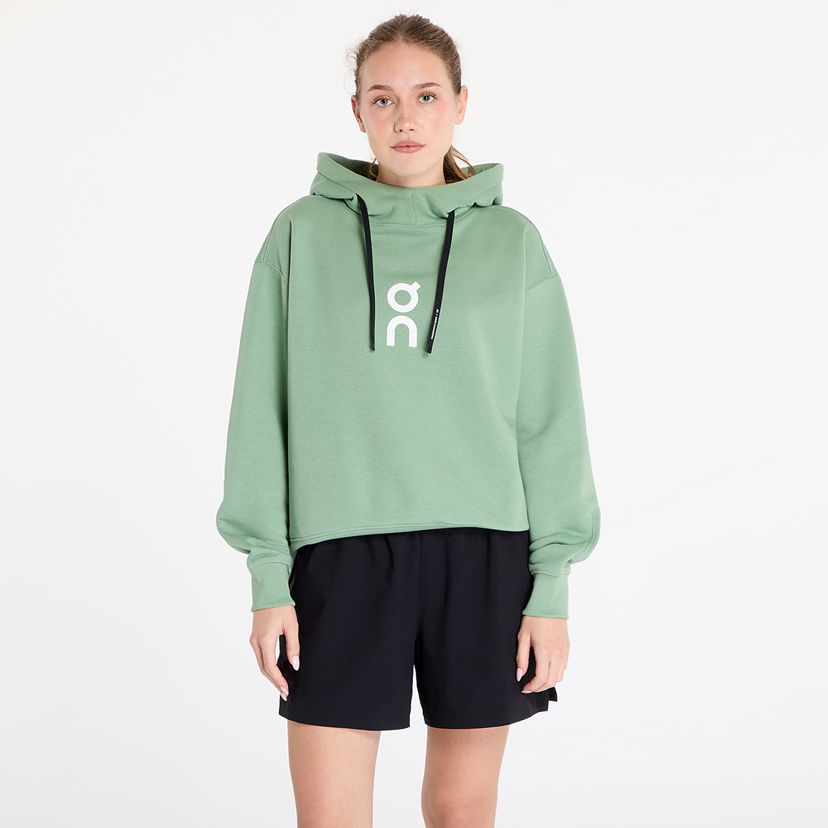 Dukserice On Running On Club Hoodie Fern S Zelena | 1WE10042522