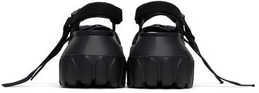 Tenisice i cipele Rick Owens Rick Owens Hollywood Mega Tractor Sandals Crna | RU01E5866 LOO, 1