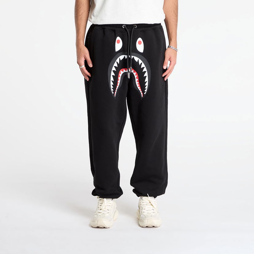 Trenirka BAPE Shark Relaxed Fit Sweat Pants XXL Crna | 001PTL801321MBLK