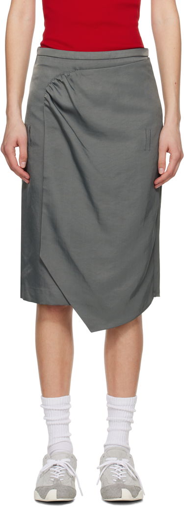 Suknja ADER ERROR ADER error Product. 67 Midi Wrap Skirt Siva | BO01SSSK0201CC, 0