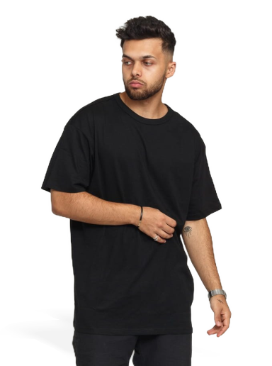 Majica kratkih rukava Urban Classics Organic Basic Tee Crna | TB3085 black