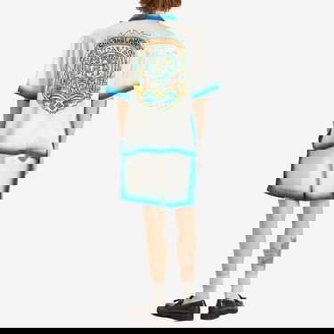 Košulja Casablanca Casablanca Casa Way Skate Vacation Shirt, Size Large Bijela | U-MS25-SH-003-03, 4