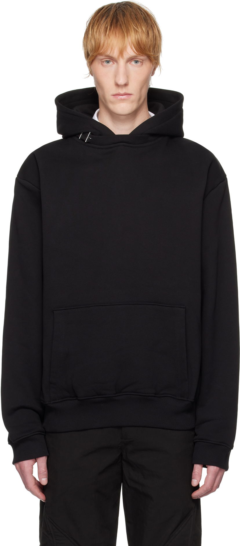 Dukserice HELIOT EMIL HELIOT EMIL Pietra Hoodie Crna | SS25_M_08_076_BLK01