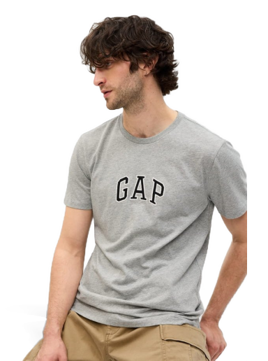 Majica kratkih rukava GAP New Arch Tee Siva | 570044-01