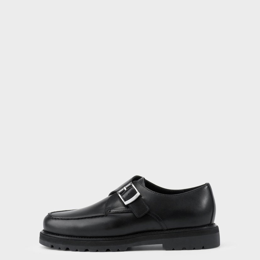 Tenisice i cipele Vagabond Jay Buckle Leather Shoes Crna | 6077-001-20