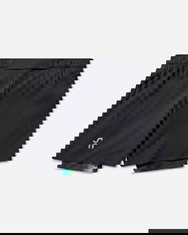 Kratke hlače On Running Pace 2-in-1 Textured Running Shorts Crna | 1MF10813398 002, 2