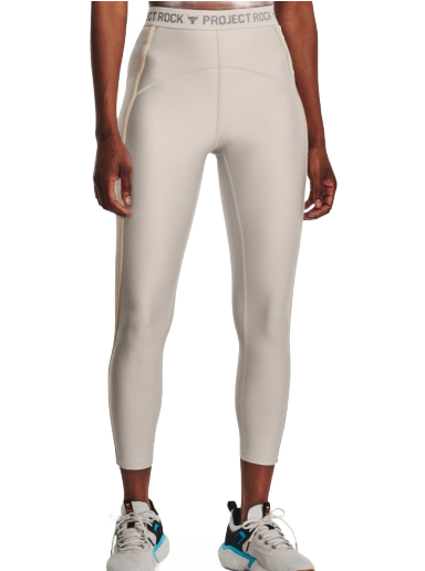 Tajice Under Armour Project Rock HG Ankle Leggings Bež | 1377463-289