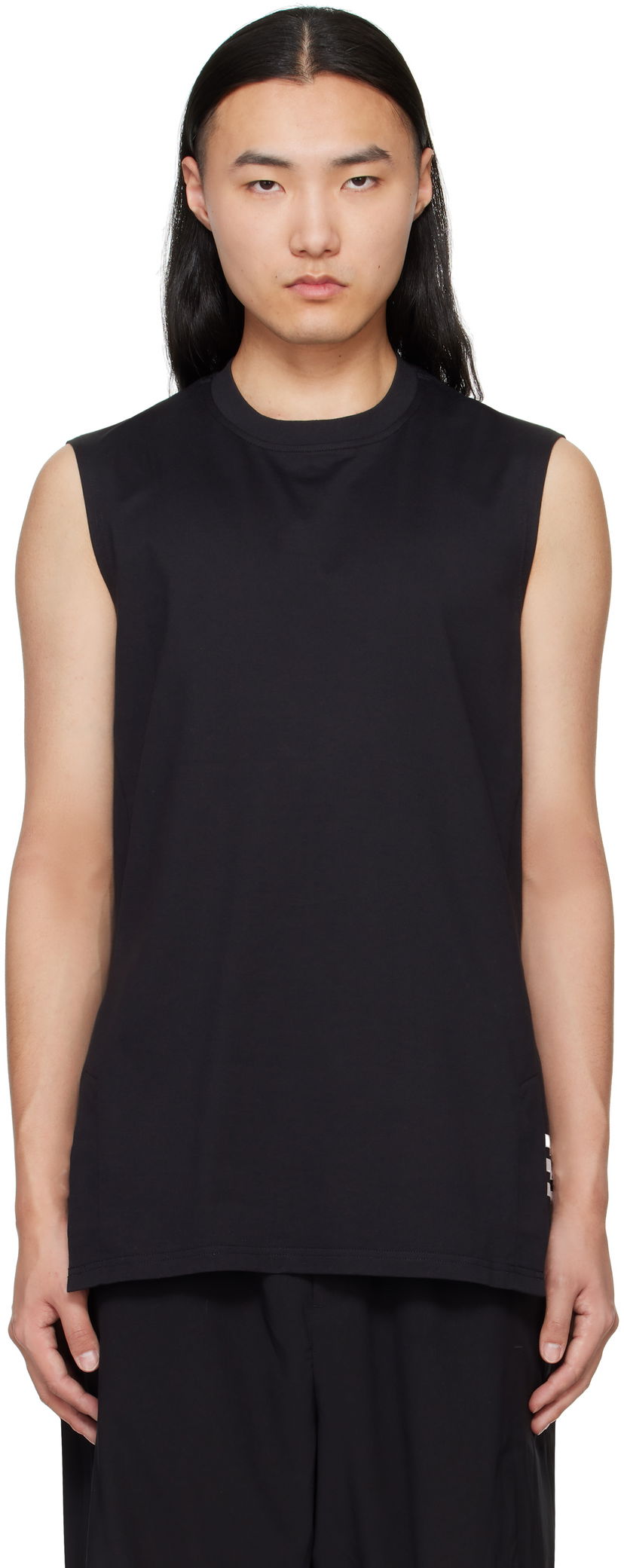 Majica bez rukava Y-3 Y-3 3-Stripes Tank Top Crna | JN4904