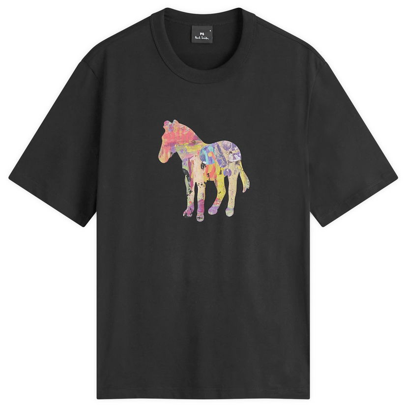 Majica kratkih rukava Paul Smith Paul Smith Zebra Craft T-Shirt, Size Large Crna | M2R-220X-PP4701-79