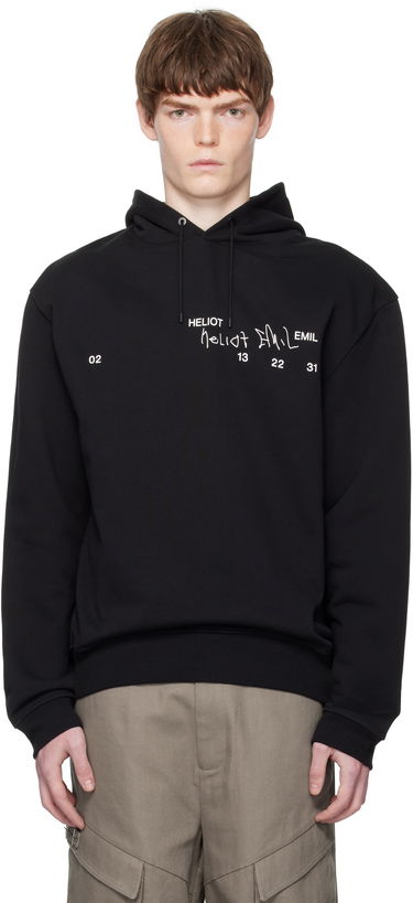 Dukserice HELIOT EMIL Fulgens Hoodie Crna | PREAW25_M_08_081_BLK01, 0