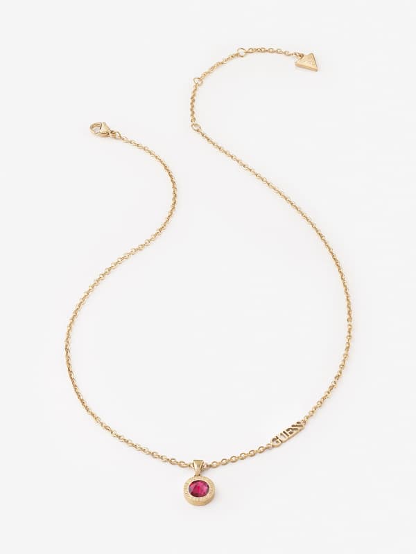 Ogrlica GUESS "Color My Day” Necklace Metalik | JUBN02245JW, 0