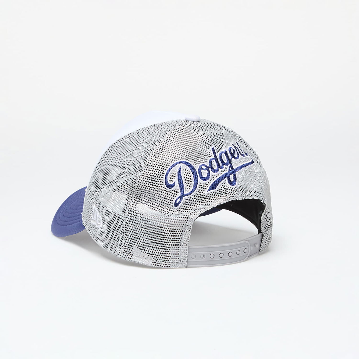 Kapa New Era Cap Los Angeles Dodgers 9FORTY Trucker Cap Dark Royal/ Gray Bijela | 60503524, 1