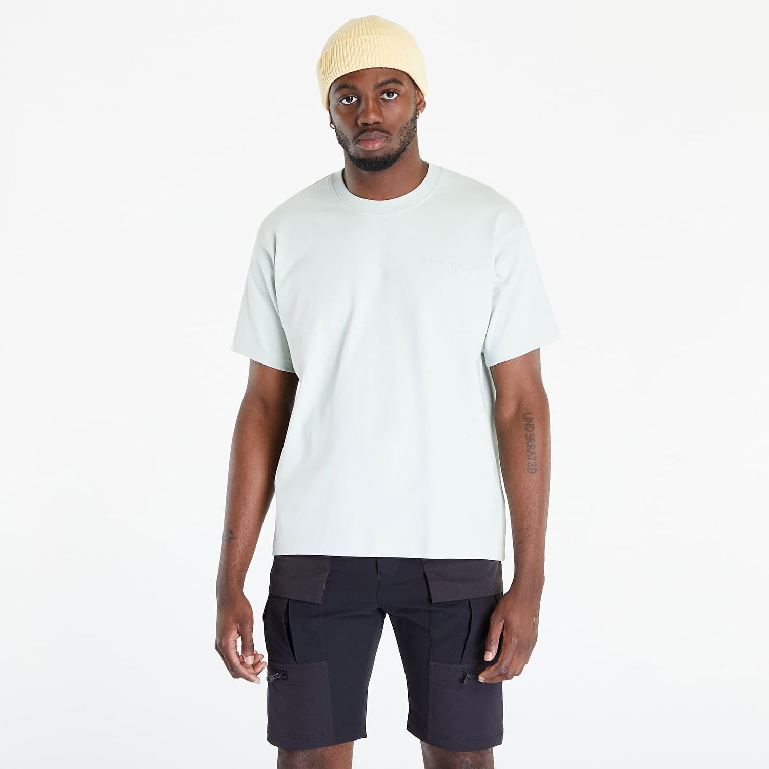 Majica kratkih rukava adidas Originals Pharrell Williams Basics Tee Zelena | HS4837, 0