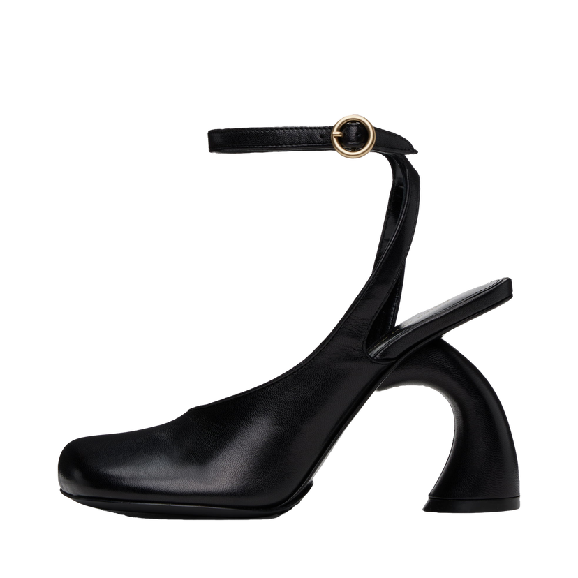 Tenisice i cipele Dries Van Noten Dries Van Noten Asymmetric Slingback Heels Crna | WS251-676-150