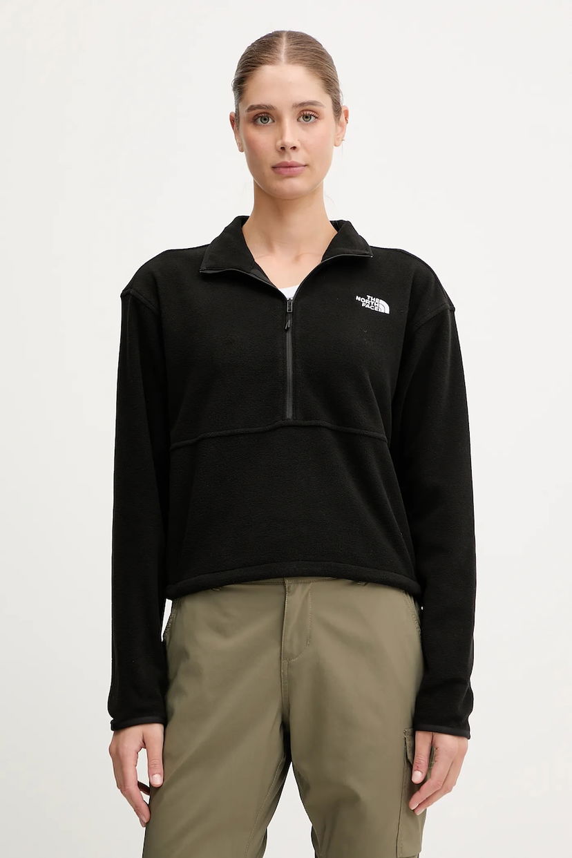 Dukserice The North Face Quarter-Zip Fleece Pullover Crna | NF0A8D2CJK31