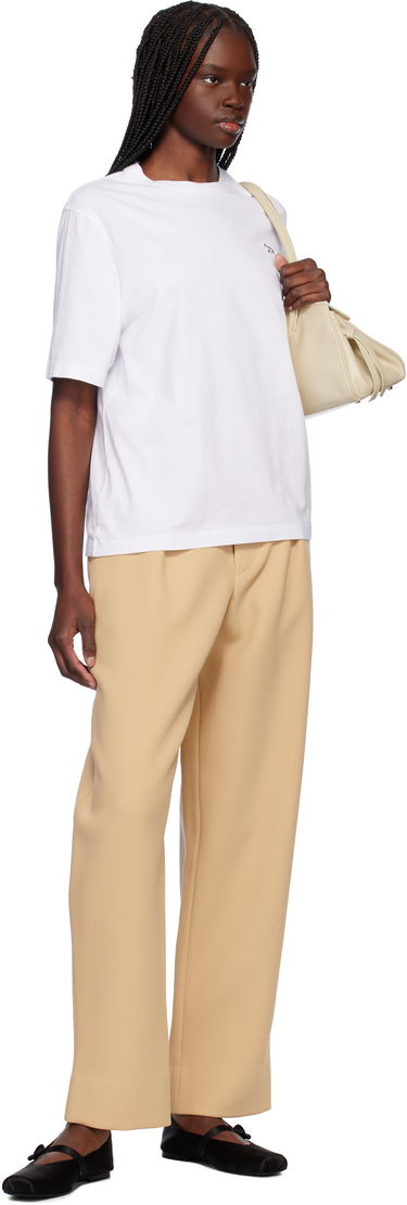 Majica kratkih rukava MAISON KITSUNÉ Maison Kitsuné Baby Fox Patch Comfort T-Shirt Bijela | OW00130KJ0008, 3