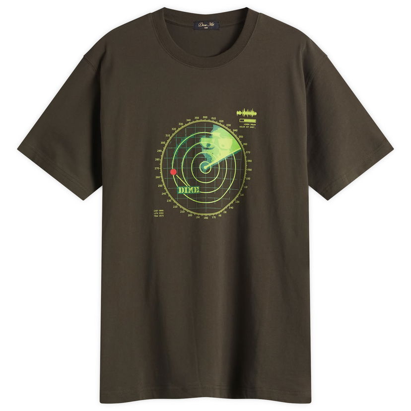 Majica kratkih rukava Dime Dime Radar Graphic Tee Zelena | DIMESP2557BLK