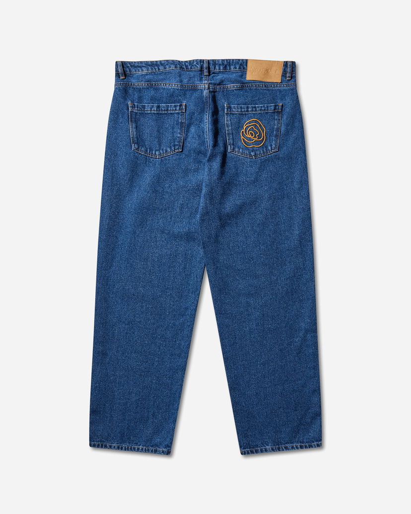Jeans OpéraSPORT Rose Straight Denim Pants Plava | K1FW25  5