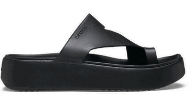 Tenisice i cipele Crocs Platform Toe Loop Sandals Crna | 210834-001, 0