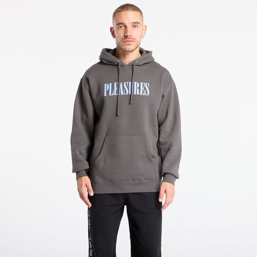 Dukserice Pleasures House Blend Hoodie Siva | P25F076-CHARCOAL