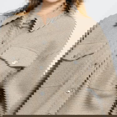 Jakna Urban Classics Classic Overshirt Bež | TB3779 lighttaupe, 2