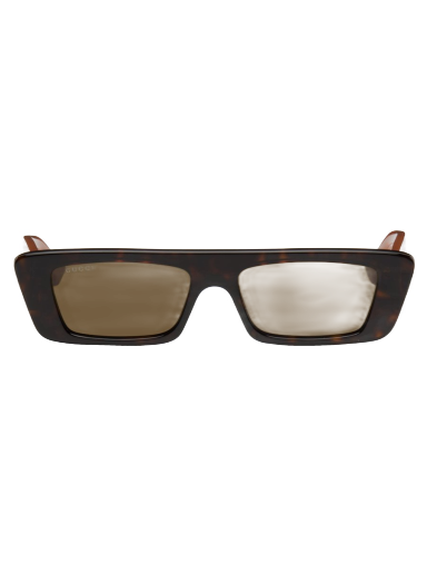 Sunčane naočale Gucci Tortoiseshell Rectangular Crna | GG1331S-003