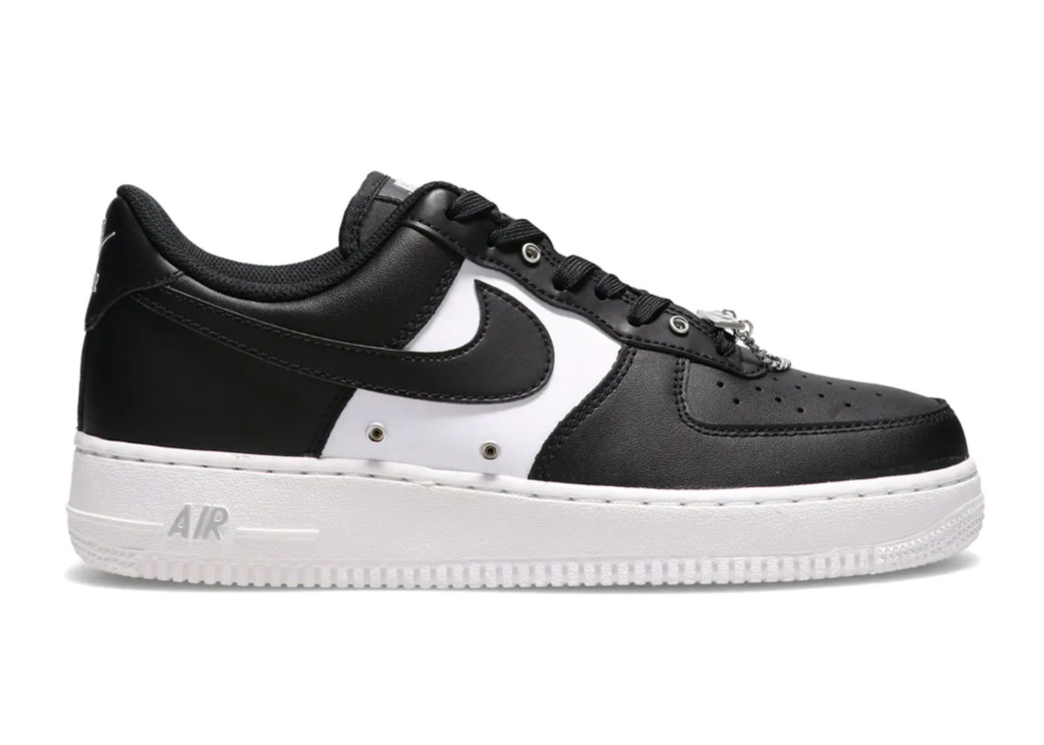 Tenisice i cipele Nike Air Force 1 Low '07 PRM Black White Metallic Silver Crna | DA8571-001, 0