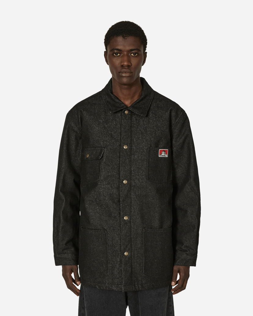 Jakna Ben Davis Denim Chore Jacket Crna | BEN395 001