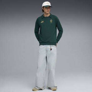 Polo majica Puma Borussia Mönchengladbach KING Training Polo Shirt Zelena | 781498_18, 3