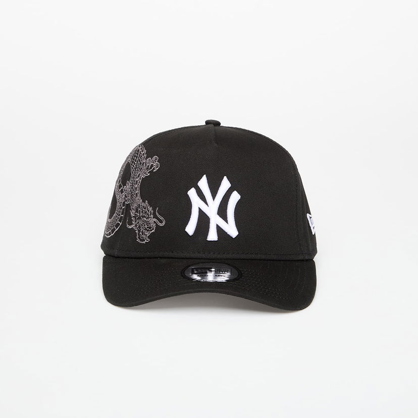 Kapa New Era New York Yankees 9FORTY A-Frame Icon Adjustable Cap Crna | 60691253
