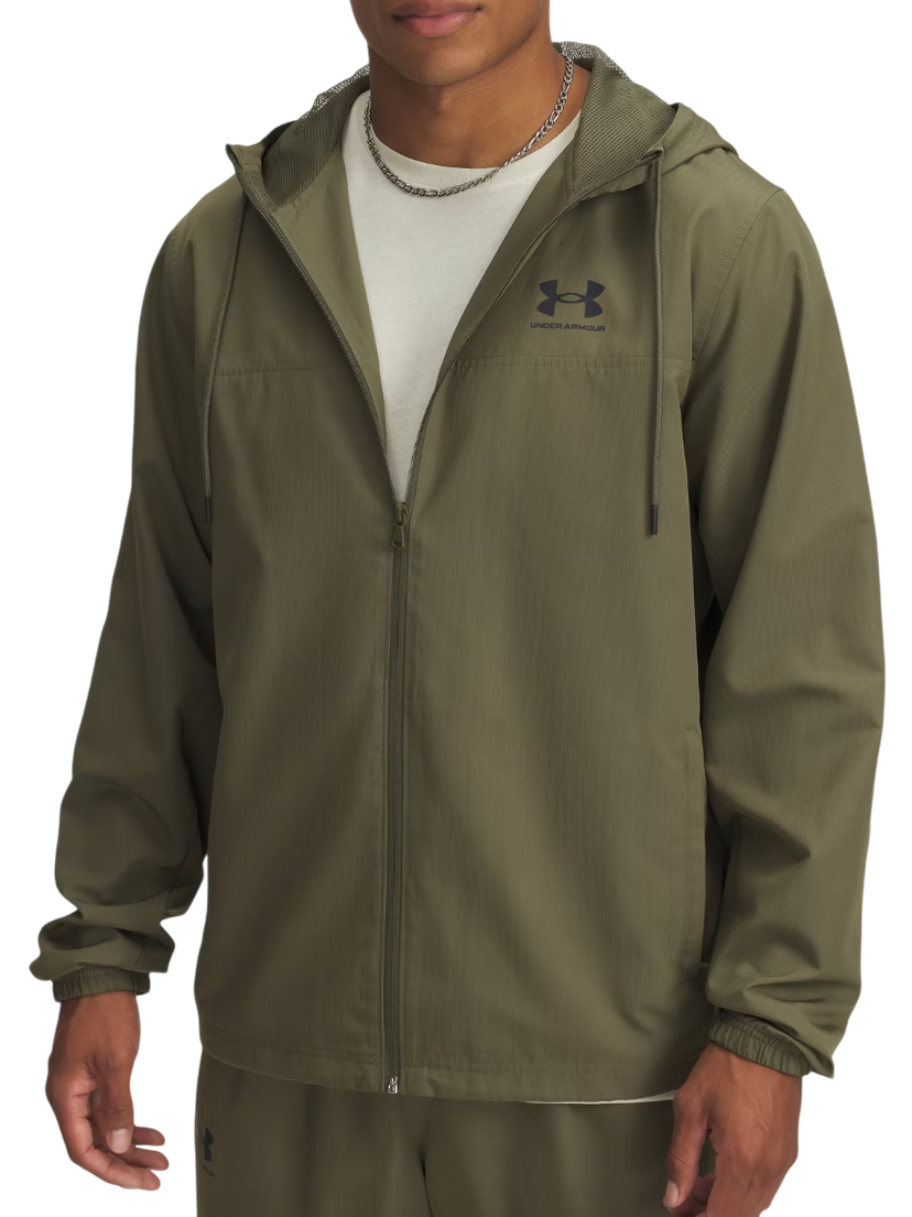 Vjetrovka Under Armour Rival Woven Windbreaker Jacket Zelena | 1390149-390