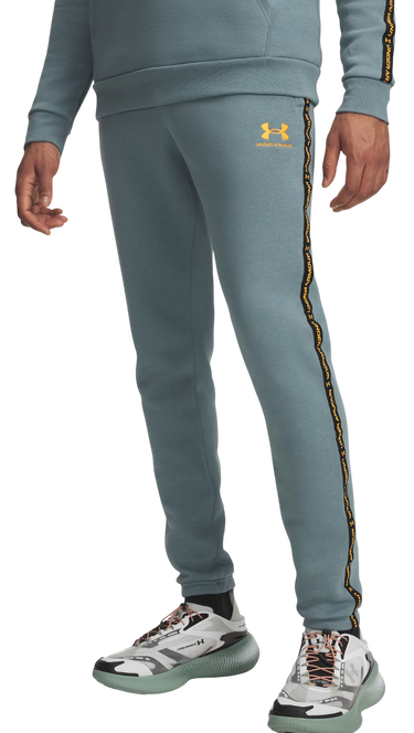 Trenirka Under Armour Icon Fleece Jogger Taping Tirkiz | 1389358-587, 0