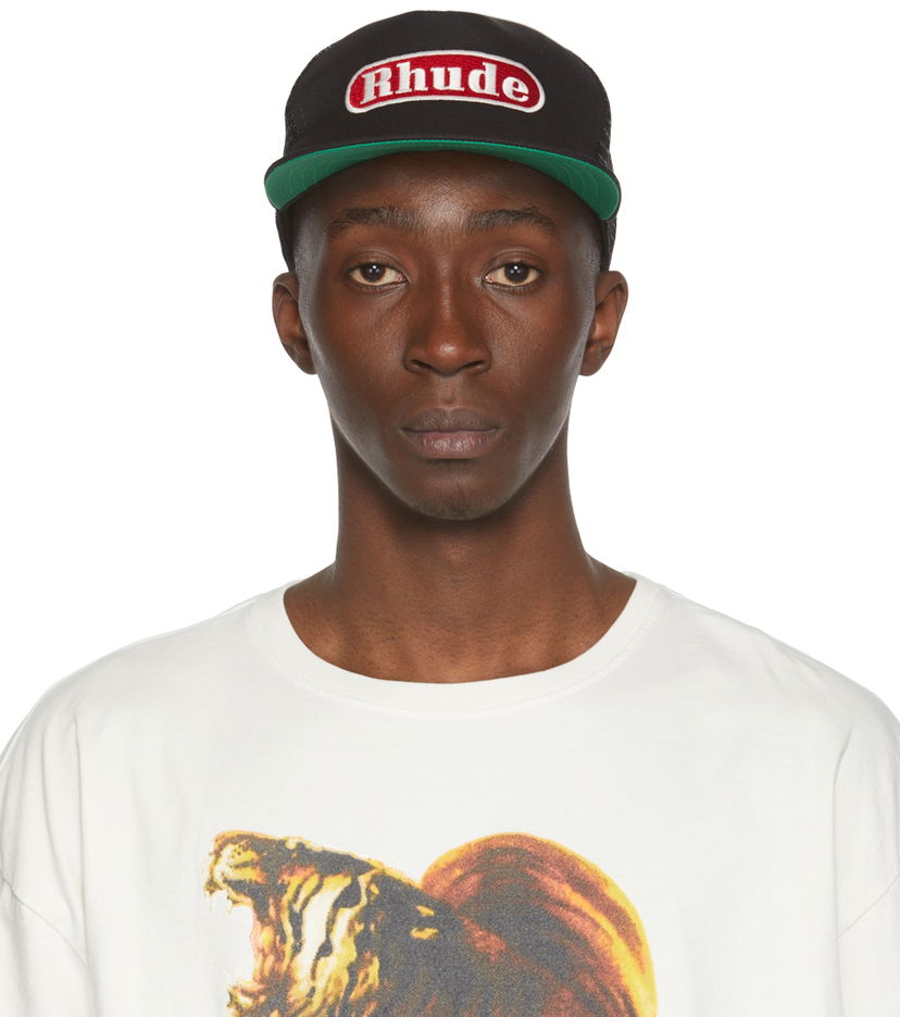 Kapa Rhude Pit Stop Trucker Cap Crna | RHPF22HA15360372