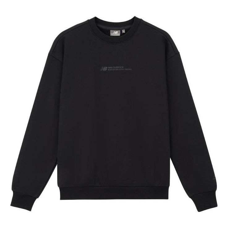 Džemper New Balance Men's Sweatshirt Crna | 5CD37231-BK