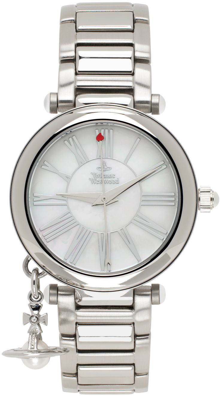 Satovi Vivienne Westwood Mother Orb Watch Siva | VV006PSLSL