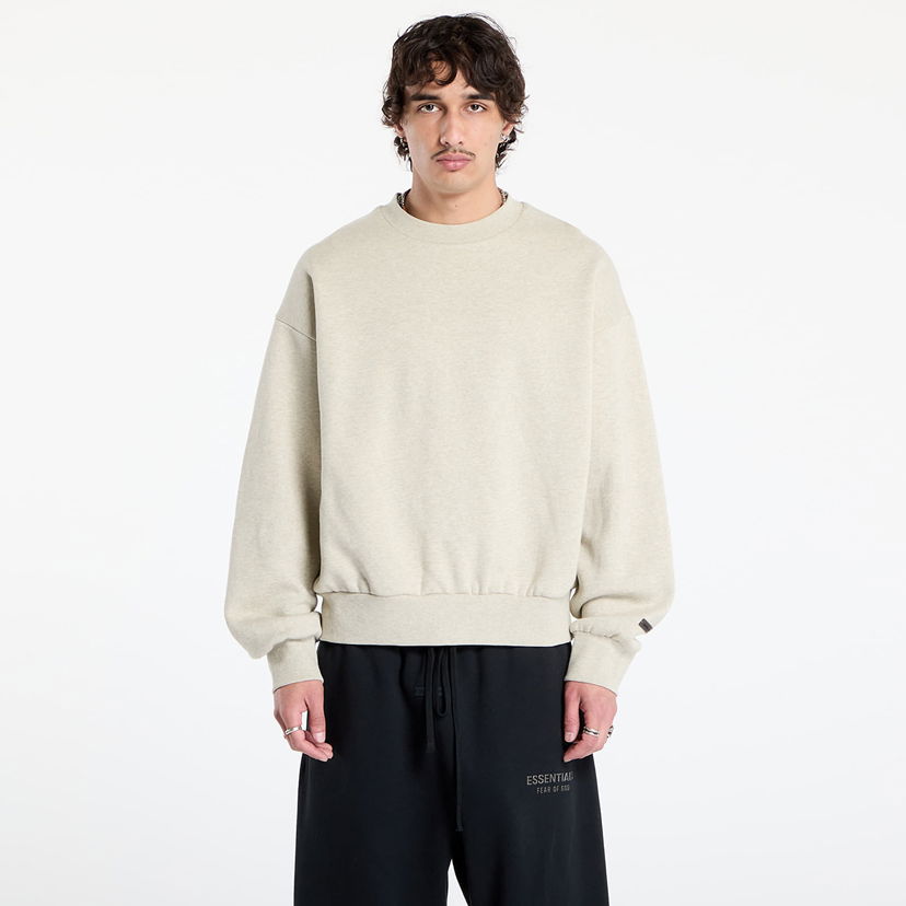 Dukserice Fear of God Fear of God Essentials Classic Fit Fleece Crewneck Sweatshirt Bež | 192SP252042F-969