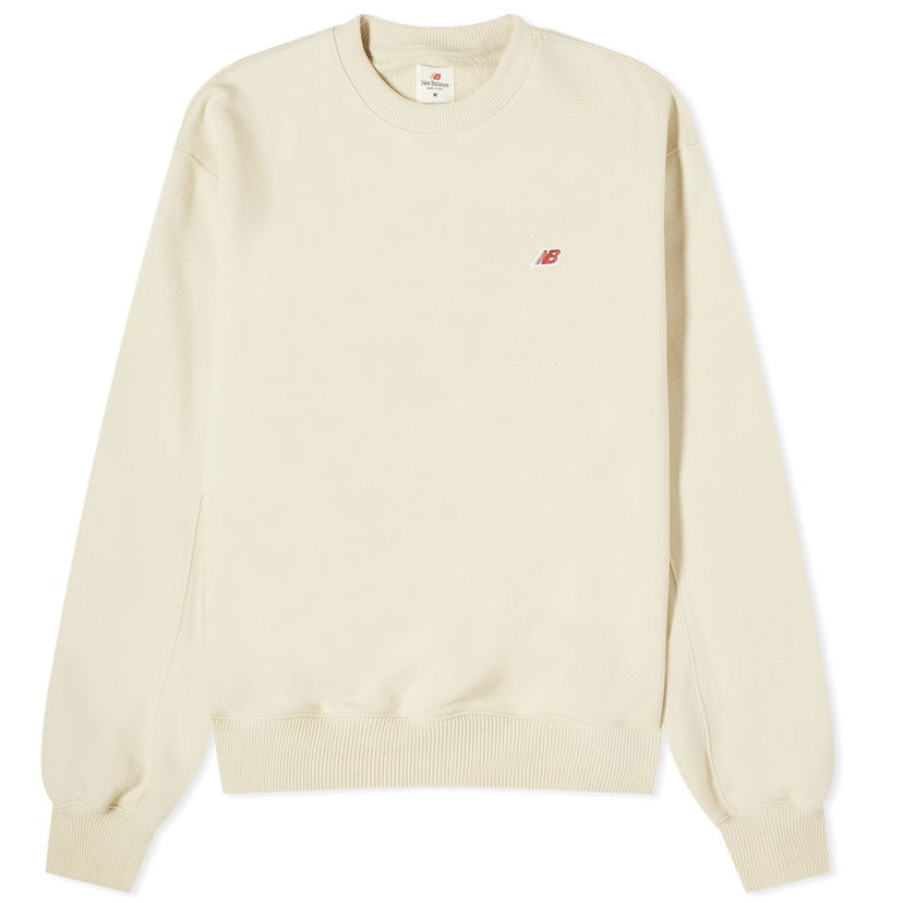 Dukserice New Balance MADE in USA Core Crewneck Sweatshirt Bež | MT41544-SD