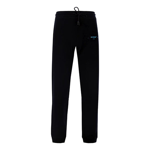 Trenirka Off-White Off-White Gradient Sweatpants Crna | OMCH008F181920321088