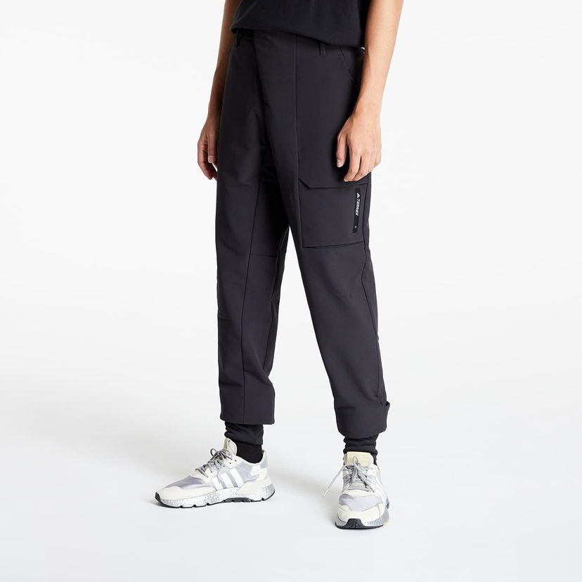 Hlače adidas Performance Terrex Fwa Brush Outdoor Pants Crna | H13843