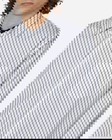 Košulja Comme des Garçons Woven Stripe Shirt Bijela | FZ-B115-PER  119, 5