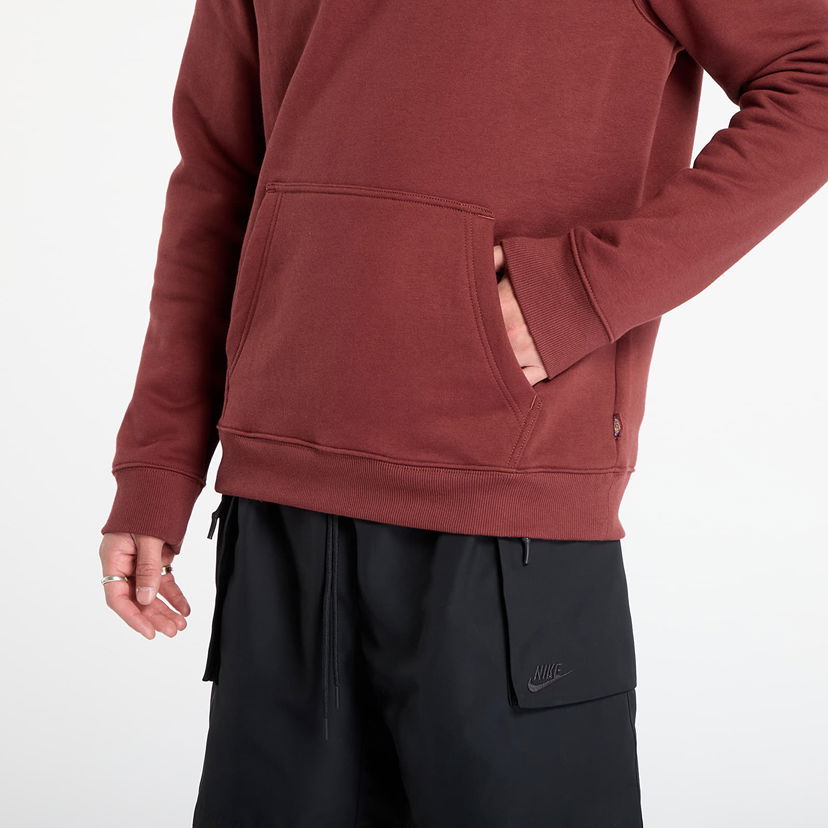 Dukserice Dickies Oakport Hoodie Tamnocrvena | 0A4XCD-ANDORRA
