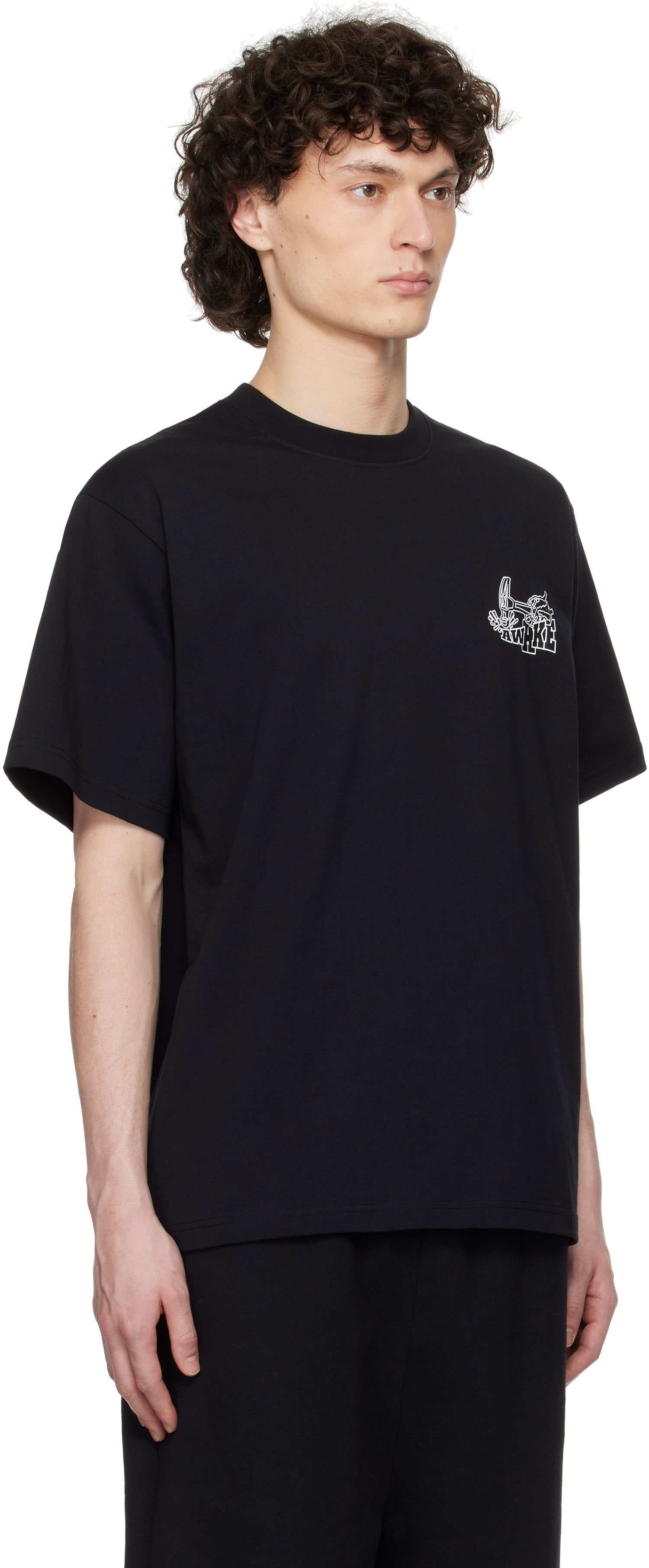 Majica kratkih rukava Awake NY Awake NY Hammer Graphic T-Shirt Crna | AWK-SP25-TS003, 1
