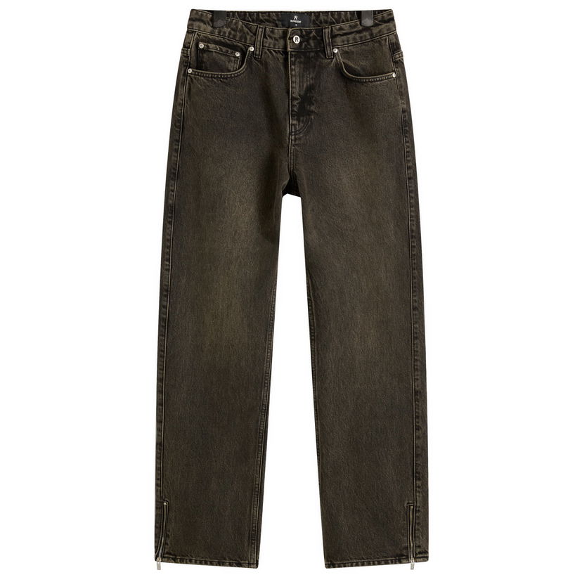 Jeans Represent Clo Represent RS2 Split Denim Jeans 30" Crna | MLM100332-44