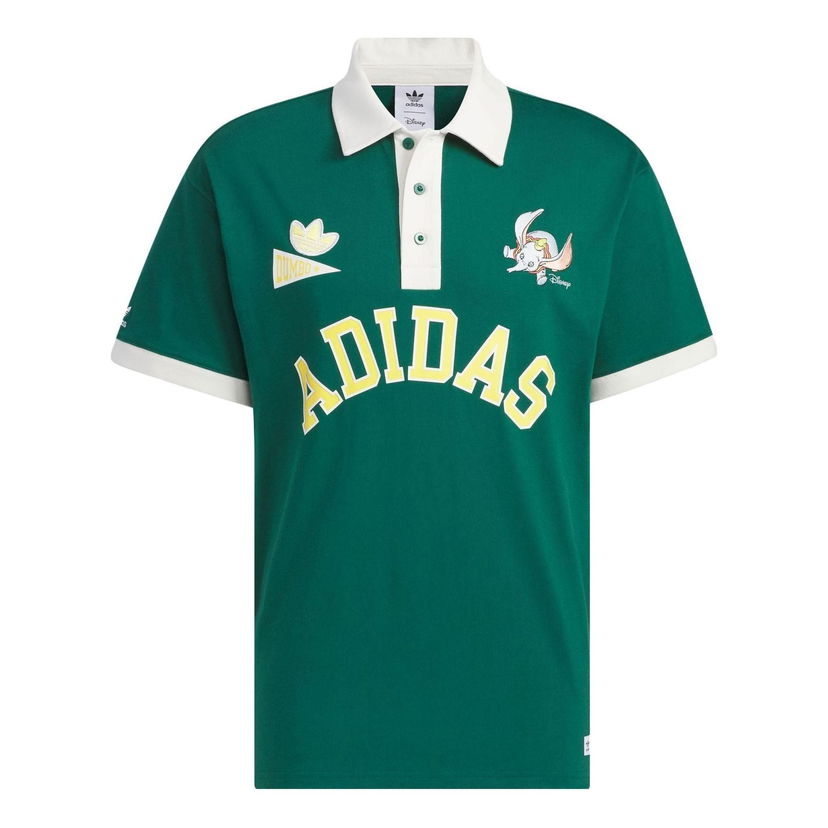 Polo majica adidas Originals Disney Sportswear Polo Shirt Zelena | IN1077