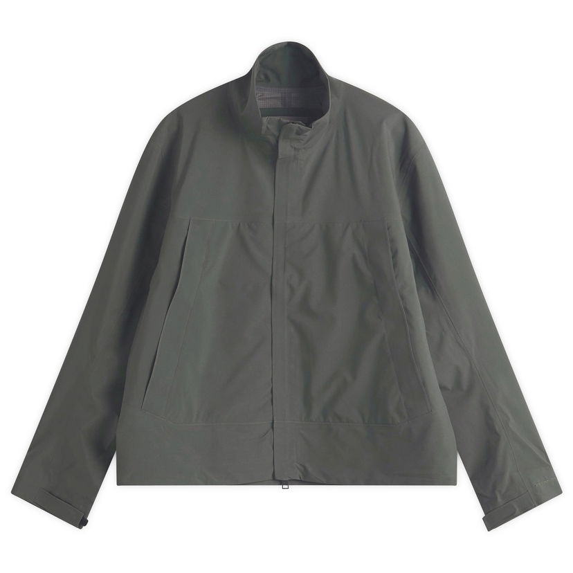 Vjetrovka NORSE PROJECTS 3L Waterproof Stand Collar Jacket, Size Large Zelena | N55-0621-8131