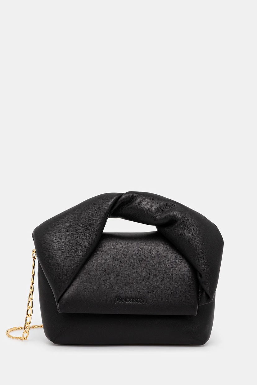 Ručna torbica JW Anderson JW Anderson Small Twister Bag Crna | HB0643.LA0088