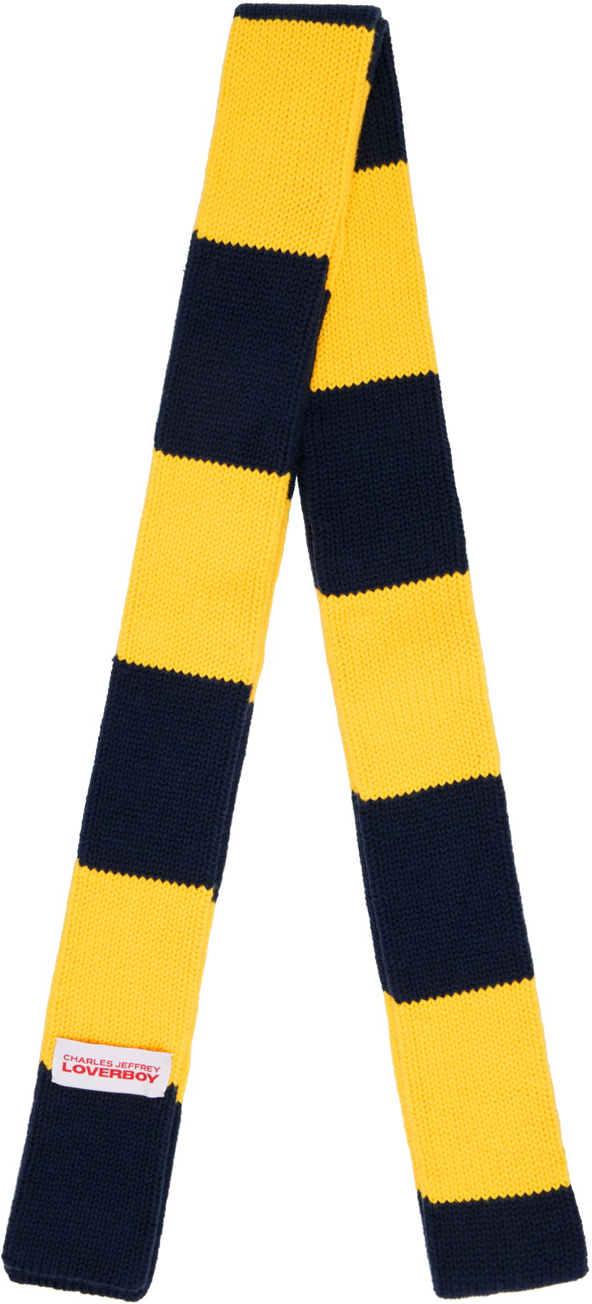 Šal Charles Jeffrey Loverboy Charles Jeffrey LOVERBOY Knitted Striped Skinny Scarf Višebojno | 54140802