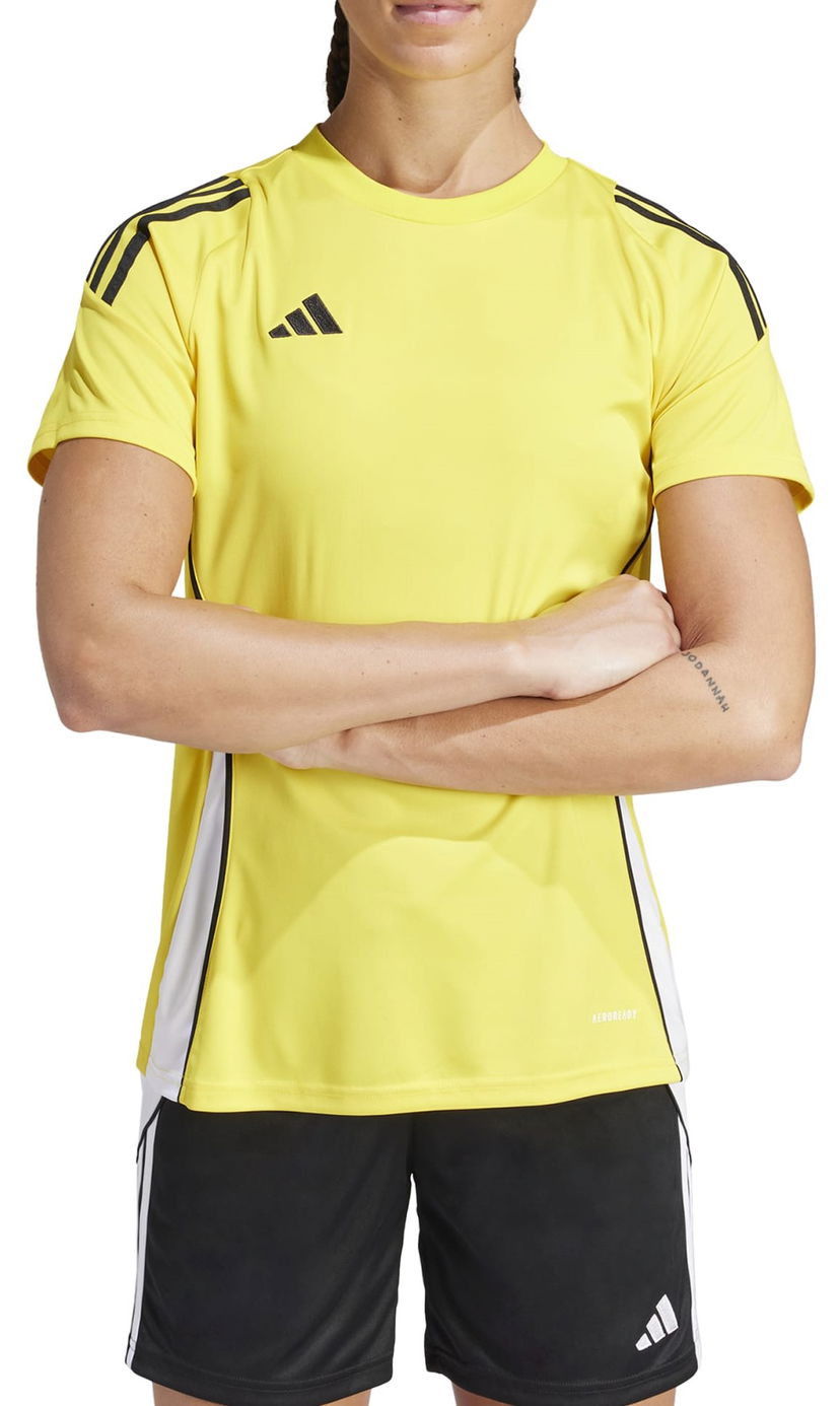 Dres adidas Originals adidas TIRO24 JSY W Žuta | is1020