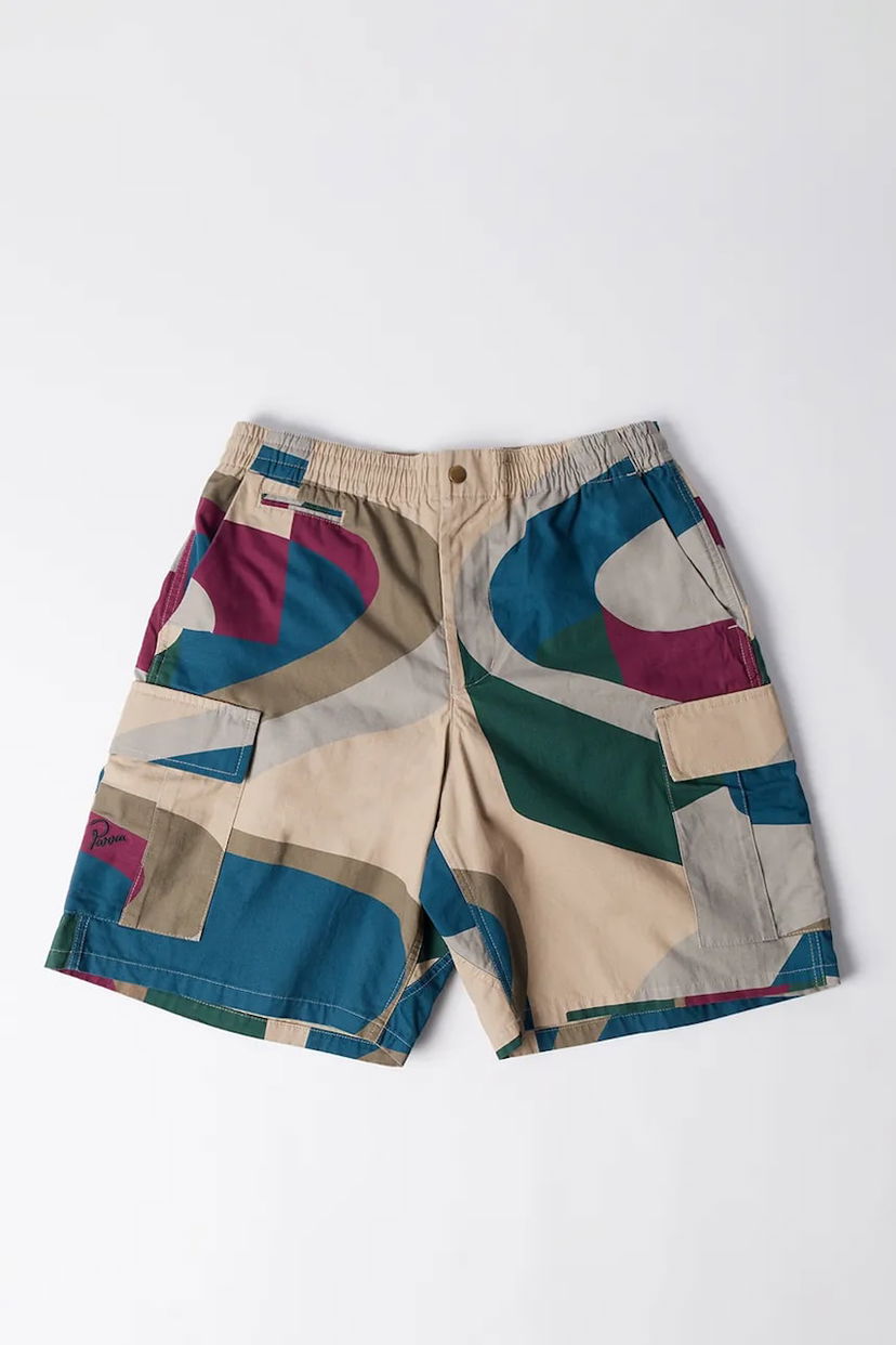 Kratke hlače By Parra Parra The Wall Cargo Shorts Višebojno | 53345