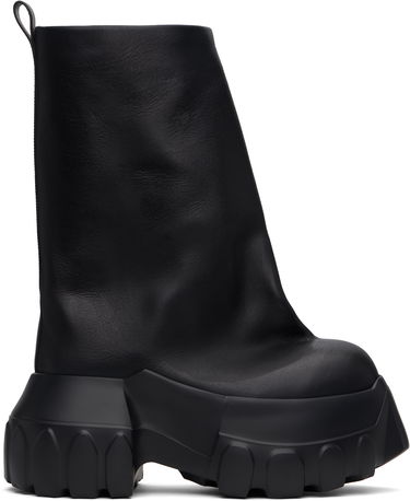 Tenisice i cipele Rick Owens Rick Owens Hollywood Flared Mega Tractor Boots Crna | RR01E5864 LCH, 0